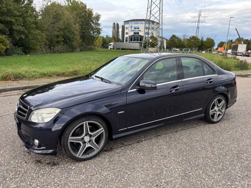 Blau Gebraucht 2009 Mercedes C280 Sport Limousine | 5.900 € (Superpreis) - Bild 1/4