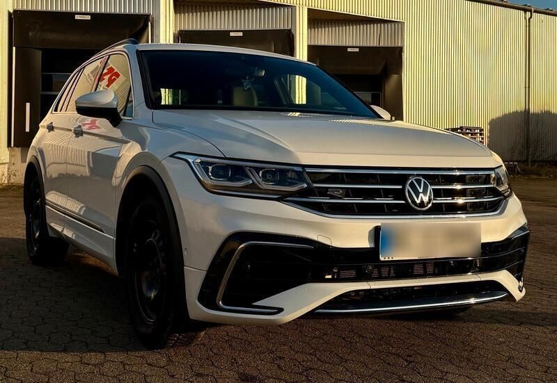 Weiß Gebraucht 2021 VW Tiguan R-line SUV | 31.500 € (Guter Preis) - Bild 1/4