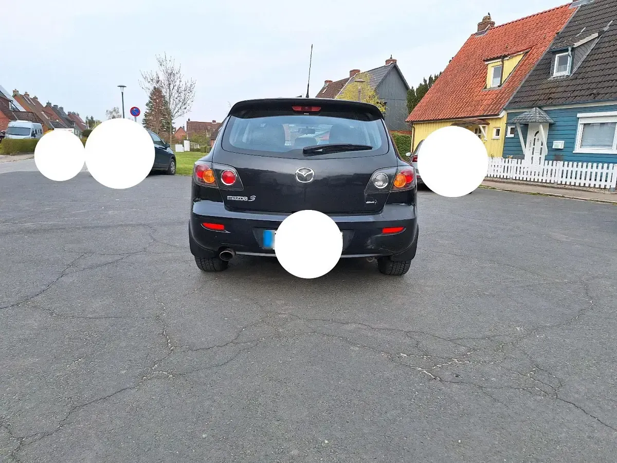 Usata Mazda 3 105 CV (77 kW) 2006 Nero Station wagon