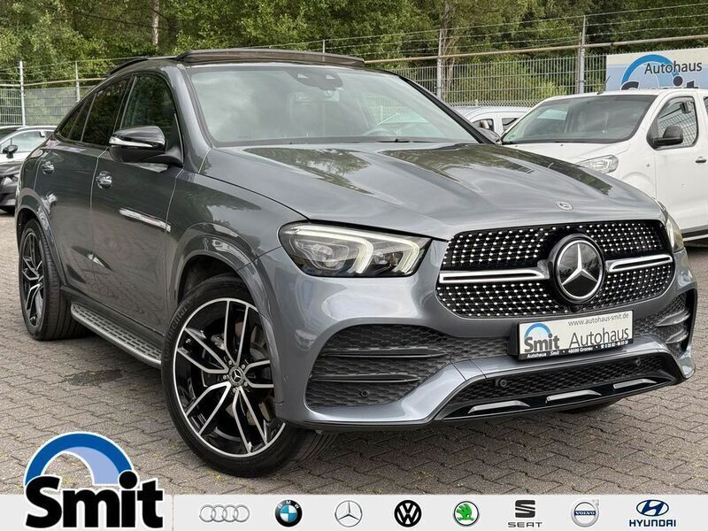 Grau Gebraucht 2022 Mercedes GLE350e AMG Coupé | 74.400 € (Superpreis) - Bild 1/4
