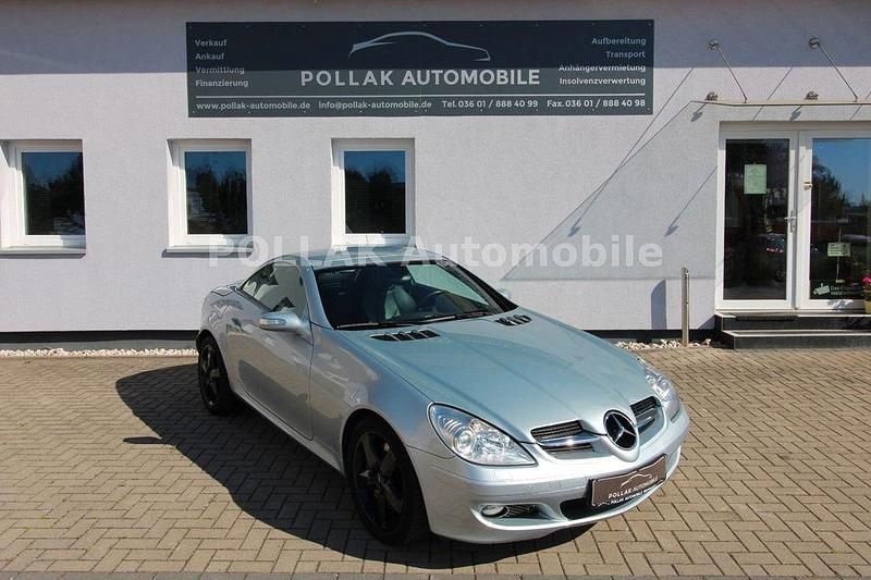 Gebraucht Mercedes SLK350 272 PS (200 kW) 2006 Silber Cabrio