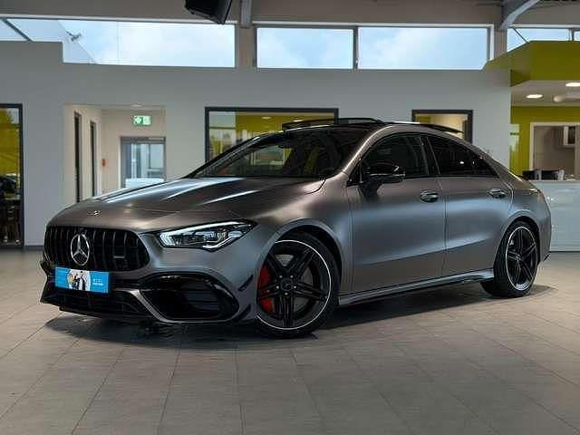 Grau Gebraucht 2021 Mercedes CLA45 AMG AMG Coupé | 47.995 € (Fairer Preis) - Bild 1/4