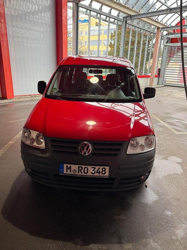 Gebraucht VW Caddy Life 102 PS (75 kW) 2005 Rot Van / Kleinbus