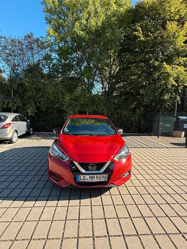 Rot Gebraucht 2019 Nissan Micra Kleinwagen | 6.500 € (Superpreis) - Bild 1/4