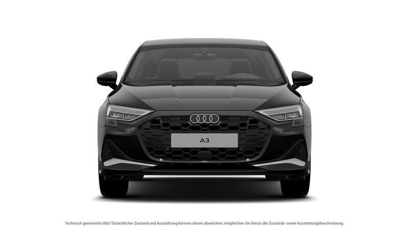 Neu Audi A3 Sportback Advanced Plus 150 PS (110 kW) 2025 Schwarz Kleinwagen