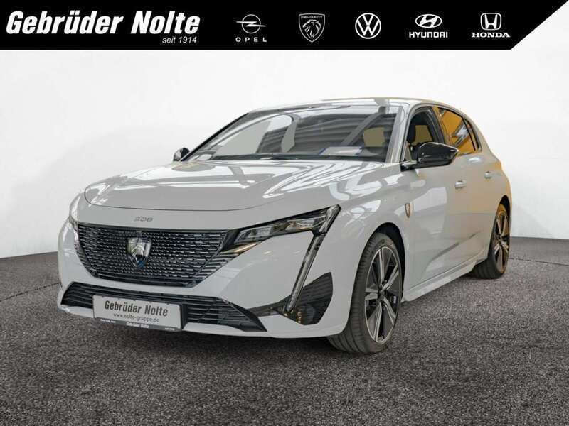 Weiss / Neu 2025 Peugeot 308 GT Limousine | 32.990 € (Fairer Preis) - Bild 1/4