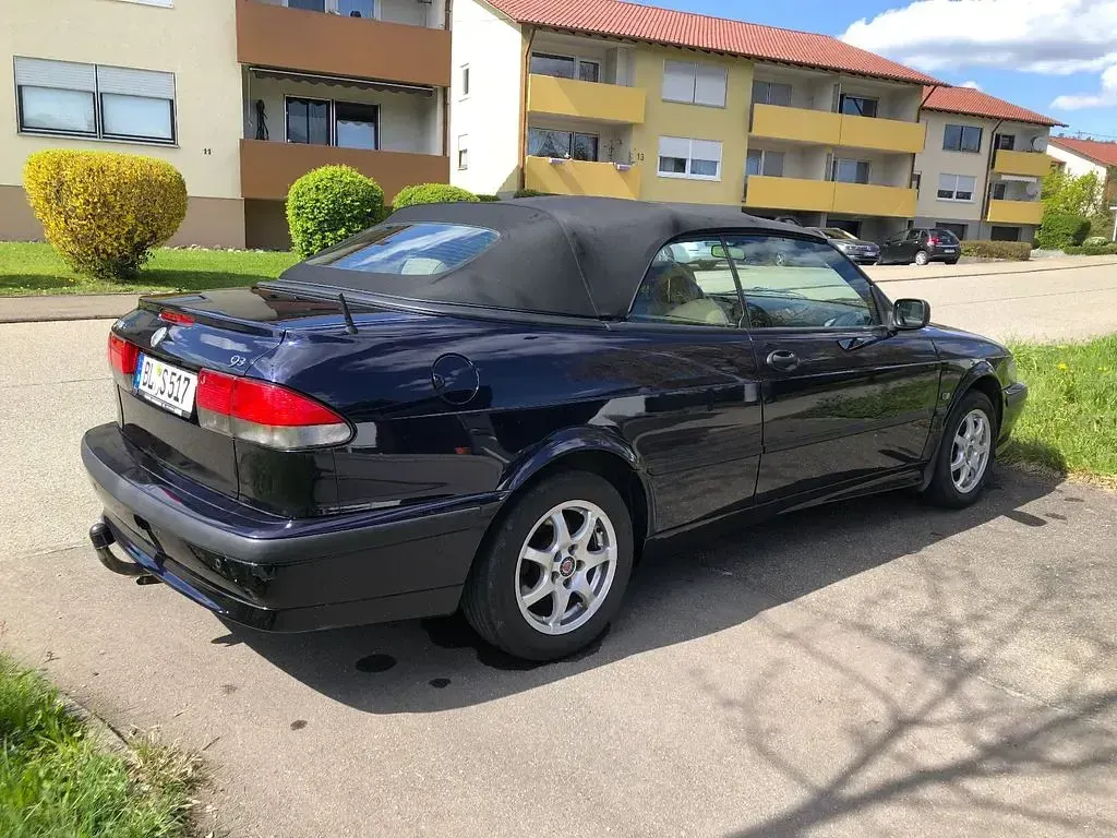 Gebraucht Saab 9-3 Cabriolet 150 PS (110 kW) 2001 Blau Cabrio