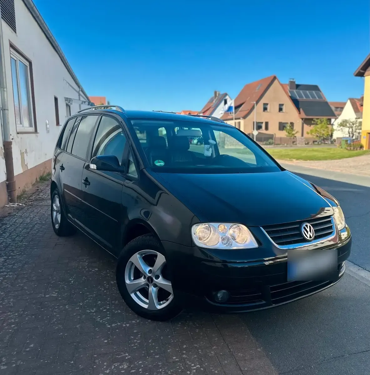Gebraucht VW Touran 140 PS (102 kW) 2005 Schwarz Van / Kleinbus