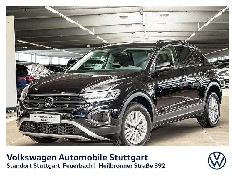 Schwarz Gebraucht 2022 VW T-Roc R-line SUV | 24.530 € (Guter Preis) - Bild 1/4