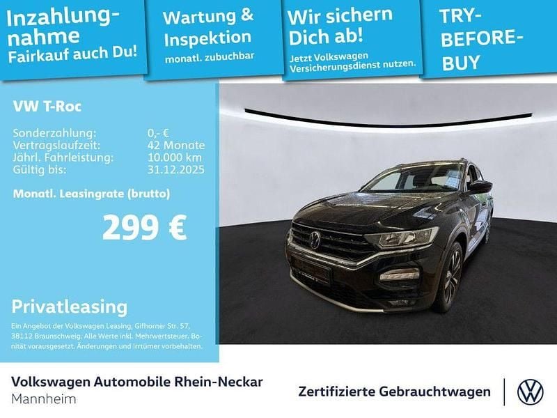 Deep black perleffekt Gebraucht 2021 VW T-Roc Style SUV | 22.999 € (Guter Preis) - Bild 1/3