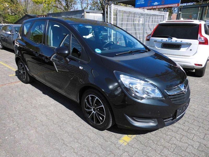 Gebraucht Opel Meriva Edition 110 PS (80 kW) 2017 Schwarz Van / Kleinbus