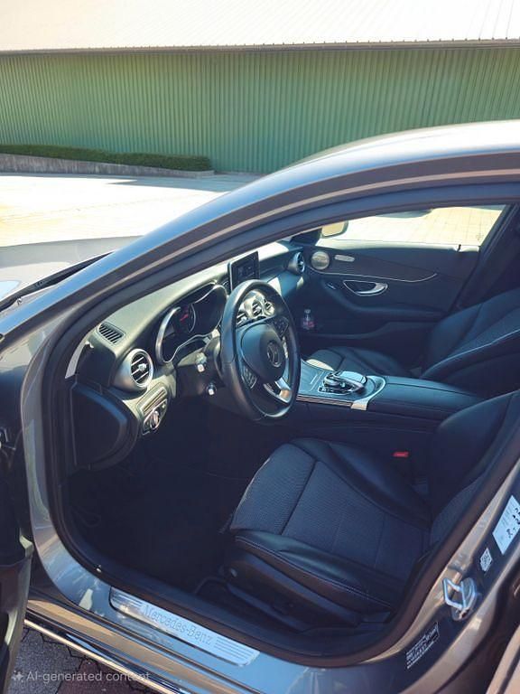 Gebraucht Mercedes C200 184 PS (135 kW) 2015 Grau Limousine