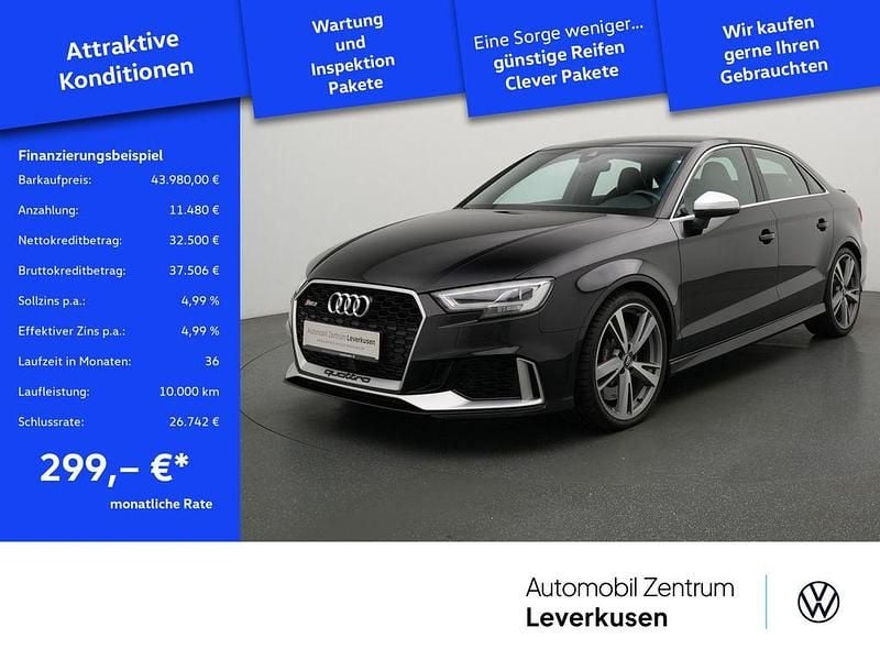 Schwarz Gebraucht 2020 Audi RS3 Sport Limousine | 43.980 € (Guter Preis) - Bild 1/4