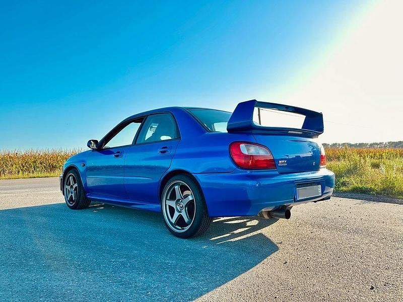 Gebraucht Subaru Impreza 218 PS (160 kW) 2001 Blau Limousine