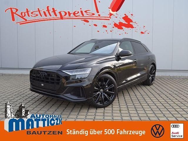 Gebraucht Audi Q8 S-Line 286 PS (210 kW) 2020 Schwarz (oracschwarz metallic) SUV