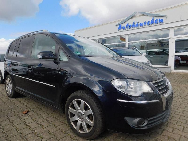 Gebraucht VW Touran Highline 140 PS (102 kW) 2007 Schwarz Van / Kleinbus