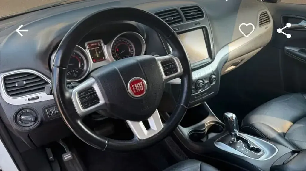 Gebraucht Fiat Freemont Cross 170 PS (125 kW) 2014 Weiß SUV