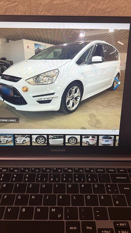 Gebraucht Ford S-MAX S 203 PS (149 kW) 2011 Weiß Van / Kleinbus