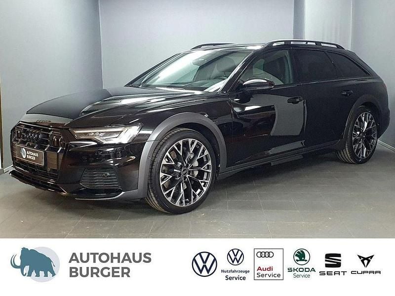 Mythosschwarz (metallic) Gebraucht 2024 Audi A6 Allroad Comfort Kombi | 65.970 € - Bild 1/4