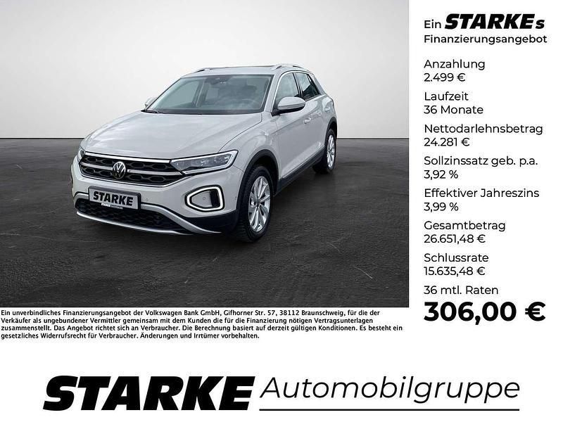 Grau Gebraucht 2022 VW T-Roc Style SUV | 26.780 € (Fairer Preis) - Bild 1/4