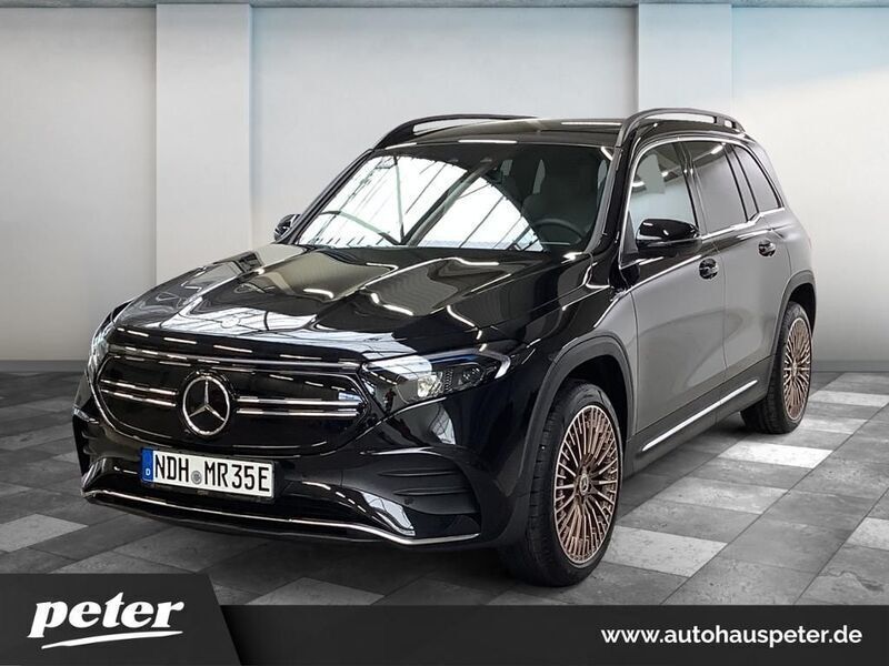 Kosmosschwarz metallic Gebraucht 2023 Mercedes EQB350 AMG Edition 1 SUV | 37.730 € (Fairer Preis) - Bild 1/4