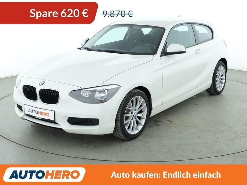 Gebraucht BMW 114 102 PS (75 kW) 2014 Weiß Kleinwagen