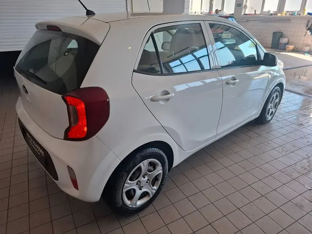 Gebraucht Kia Picanto 67 PS (49 kW) 2018 Weiß Kleinwagen