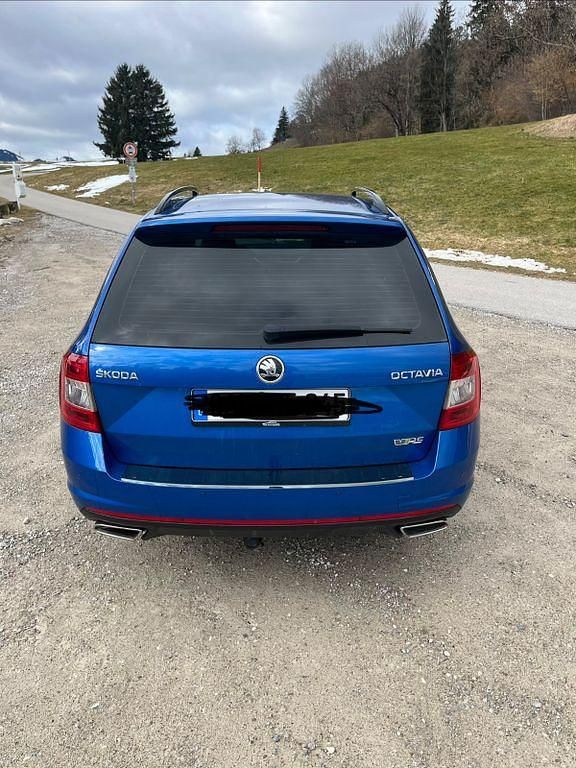 Gebraucht Skoda Octavia RS 184 PS (135 kW) 2016 Blau Kleinwagen