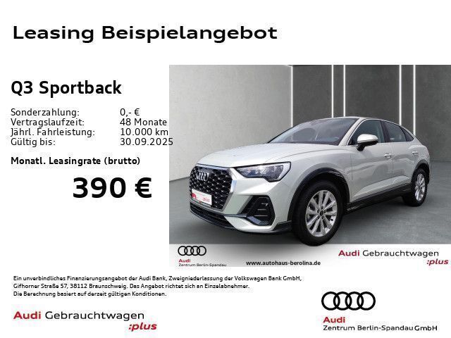 Tausilber metallic Gebraucht 2023 Audi Q3 Sportback Sport SUV | 36.888 € (Fairer Preis) - Bild 1/4