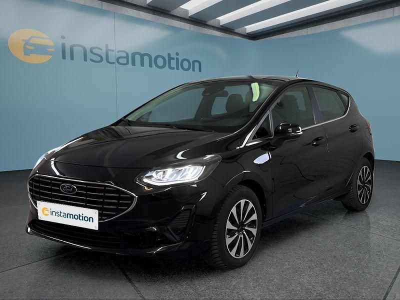 Schwarz Gebraucht 2023 Ford Fiesta Titanium Kleinwagen | 18.999 € (Fairer Preis) - Bild 1/4