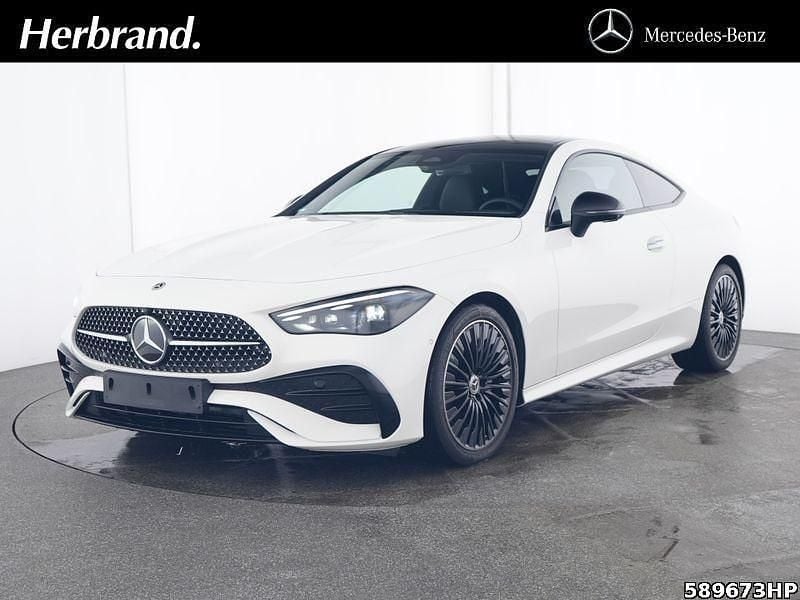 Weiss Gebraucht 2024 Mercedes CLE220 AMG Coupé | 55.790 € (Fairer Preis) - Bild 1/4