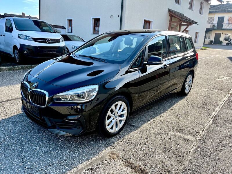 Schwarz Gebraucht 2021 BMW 220 Gran Tourer Advantage Van / Kleinbus | 19.990 € (Fairer Preis) - Bild 1/4