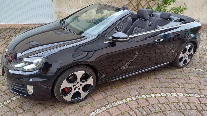 Schwarz Gebraucht 2014 VW Golf Cabriolet GTI Cabrio | 15.900 € (Teuer) - Bild 1/4