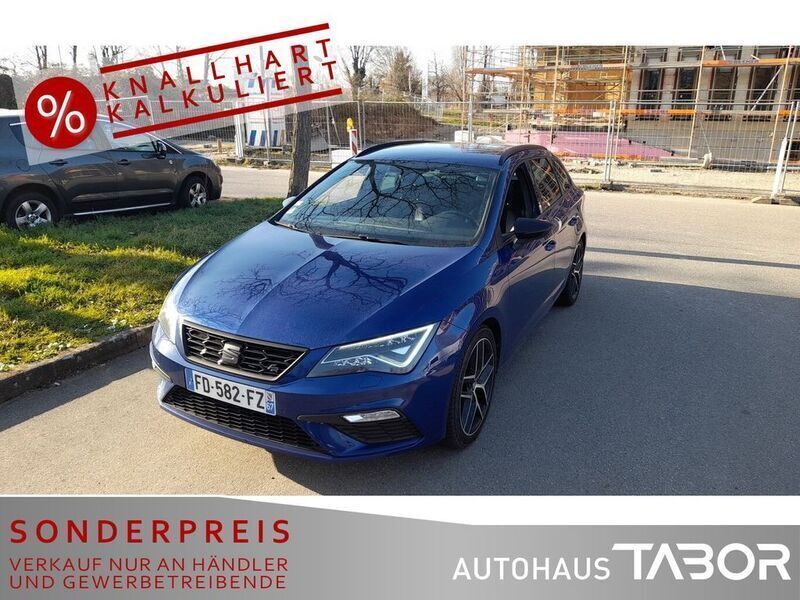 "mystery" blau Gebraucht 2019 Seat Leon ST FR Kombi | 12.385 € (Guter Preis) - Bild 1/4