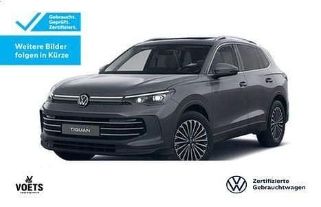 Delfingrau metallic Gebraucht 2024 VW Tiguan Elegance SUV | 41.450 € (Etwas zu teuer) - Bild 1/3