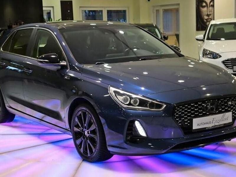 Gebraucht Hyundai i30 N Line 140 PS (102 kW) 2017 Stargazing blue Limousine