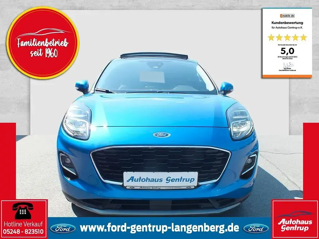 Gebraucht Ford Puma Titanium X 155 PS (114 kW) 2022 Blau SUV