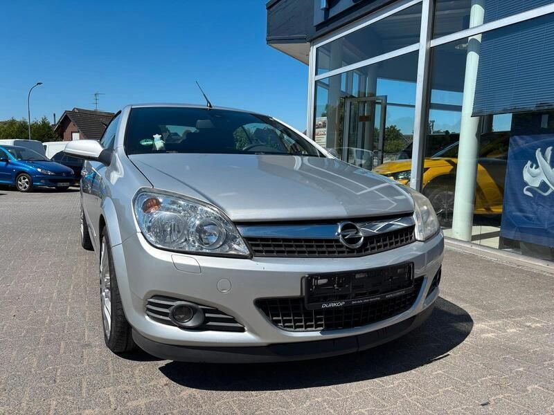 Silber Gebraucht 2008 Opel Astra Cabriolet Cabrio | 3.200 € - Bild 1/4
