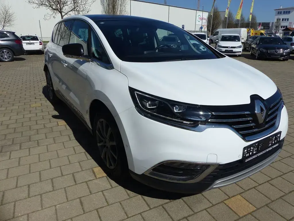 Brugt Renault Espace Intens 200 HK (147 kW) 2017 Hvid MPV