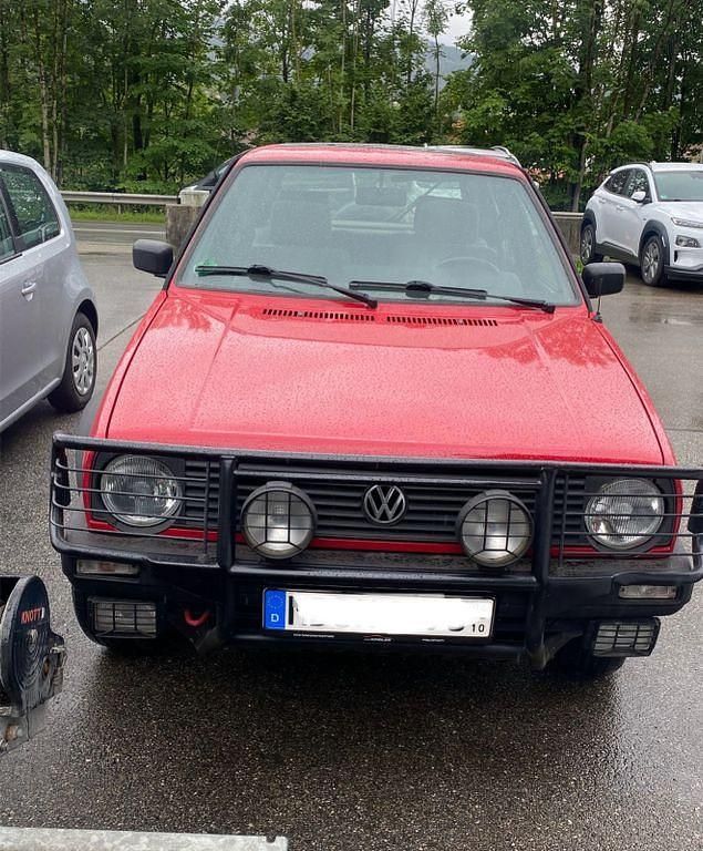 Brugt VW Golf II 98 HK (72 kW) 1990 Rød Hatchback