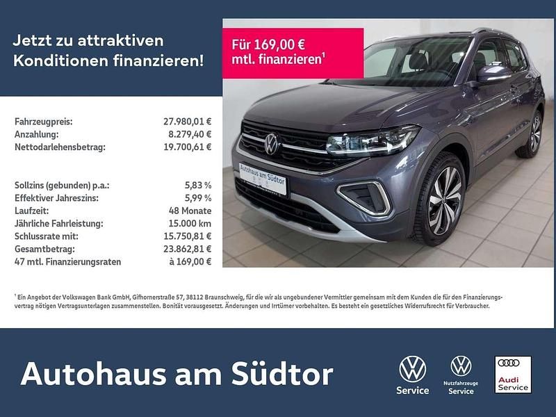 Rauchgrau metallic Neu 2024 VW T-Cross Style SUV | 27.980 € (Fairer Preis) - Bild 1/4