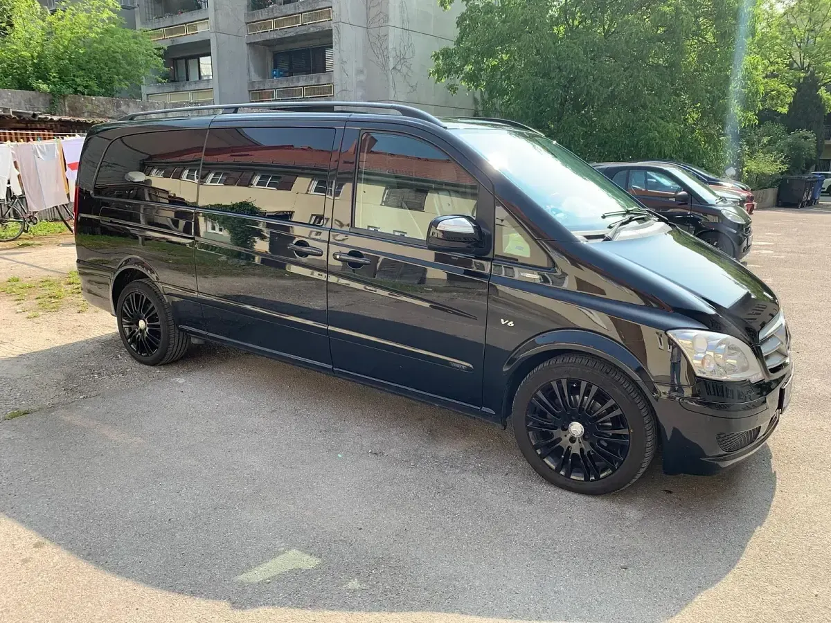 Gebraucht Mercedes 350 2012 Schwarz Van / Kleinbus