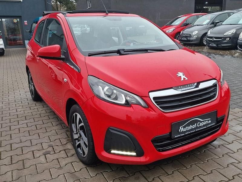 Gebraucht Peugeot 108 Active 69 PS (50 kW) 2014 Rot Kleinwagen