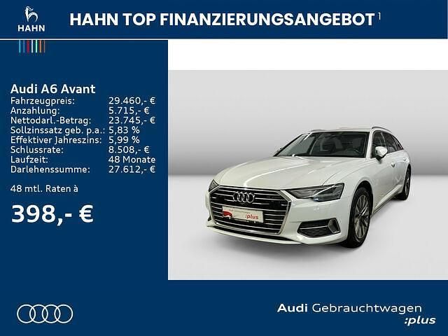 Gebraucht Audi A6 S-Line 204 PS (150 kW) 2022 Gletscherweiß metallic Kombi
