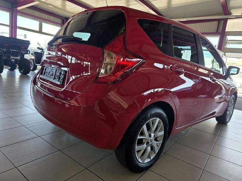 Second-hand Nissan Note Acenta 80 CP (58 kW) 2016 Roșu Hatchback