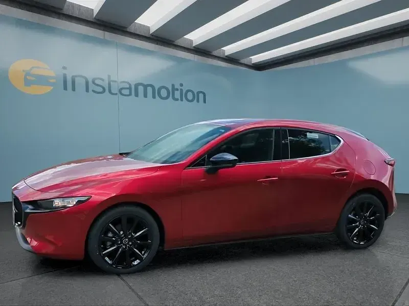 Neu Mazda 3 Homura-Line 140 PS (102 kW) 2026 Rot Limousine