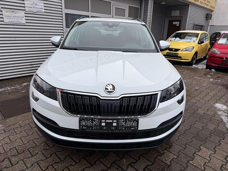 Gebraucht Skoda Karoq Style 150 PS (110 kW) 2018 Laserweiss SUV