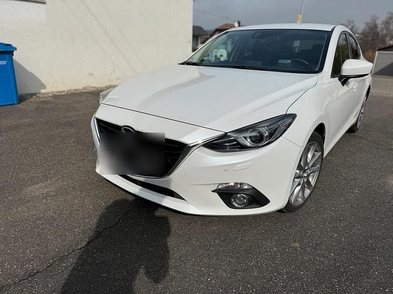 Gebraucht Mazda 3 Sports-Line 150 PS (110 kW) 2016 Weiß Kleinwagen