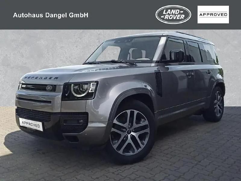 Silicon silver Gebraucht 2021 Land Rover Defender SUV | 58.950 € (Teuer) - Bild 1/4