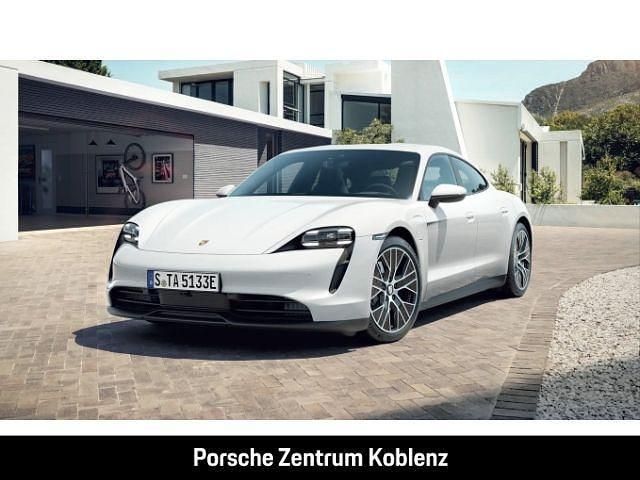 Weiss Gebraucht 2022 Porsche Taycan Limousine | 61.950 € (Fairer Preis) - Bild 1/4